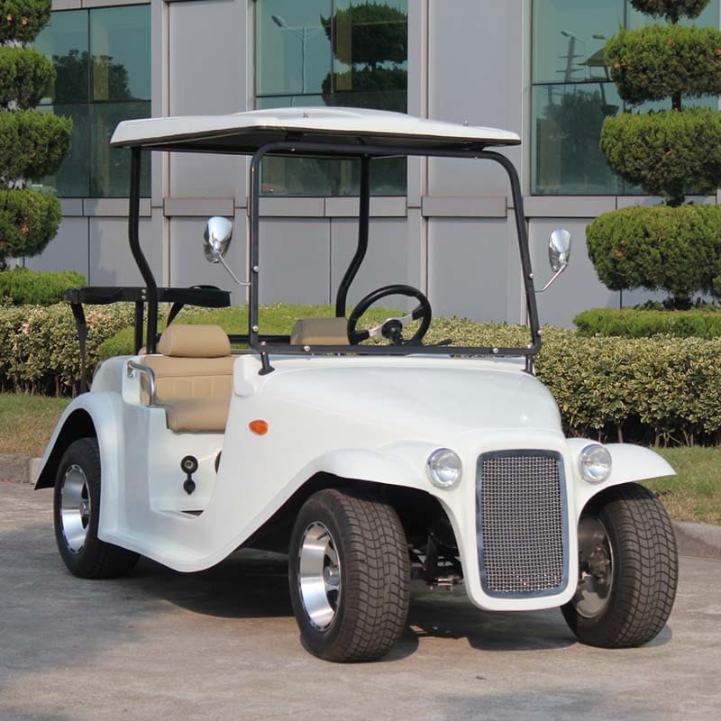 4 seater electric vintage buggy in a 1930s open tourer body