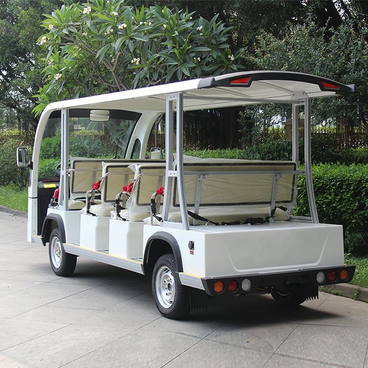 11 seat electric shuttle vehicle