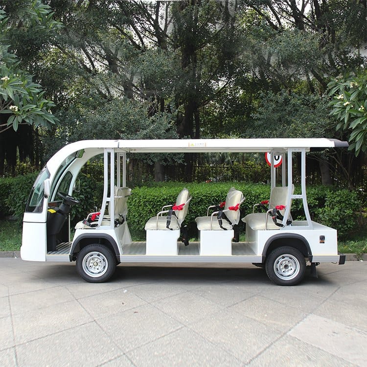 11 seat electric shuttle vehicle