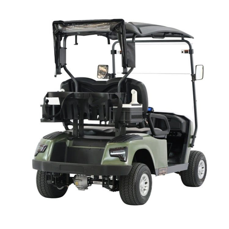 2 seater electric golf buggy, the higher speed version of the course model