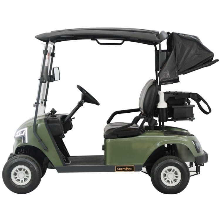 2 seater electric golf buggy, the higher speed version of the course model