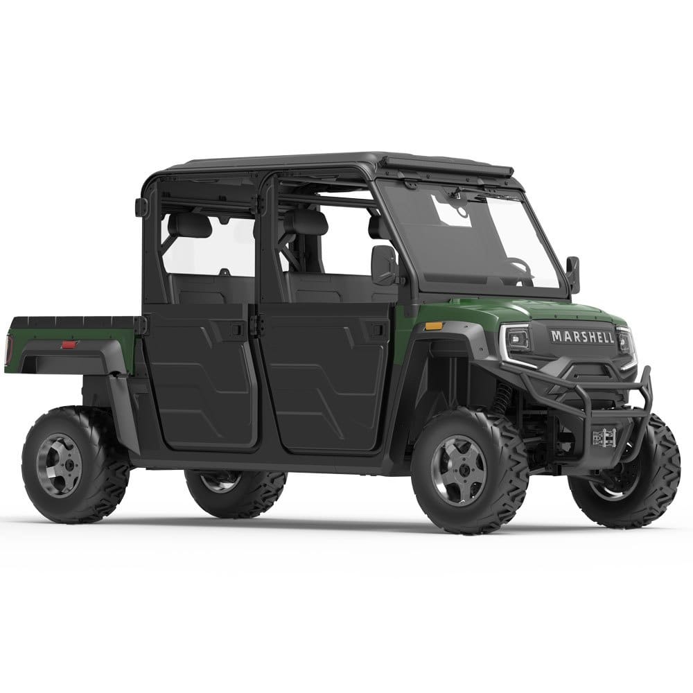 4 seater electric 4WD UTV with a hydraulic tipping cargo bed