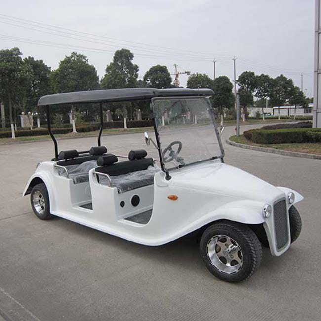 6 seater electric vintage buggy in a 1930s open tourer body