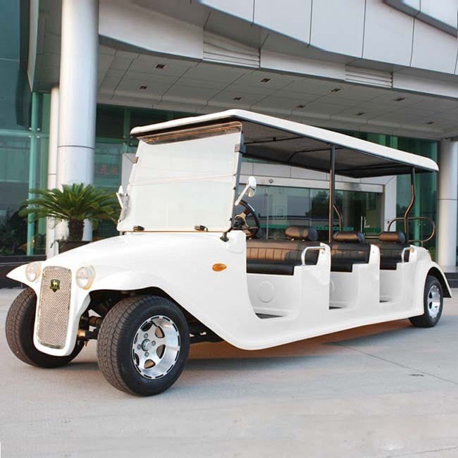 8 seater electric vintage buggy in a 1930s open tourer body